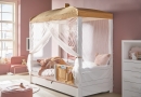 Life Time Kidsrooms kinderslaapkamers en tienerslaapkamers. Hemelbed met thema Butterflies