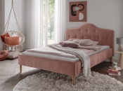 Gestoffeerd ledikant Lisa leverbaar in de maten 90/120/140/160/180/200 x 200