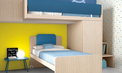 Voorbeeld uit het Nidi tienerkamer en kinderkamer progamma van Battistella