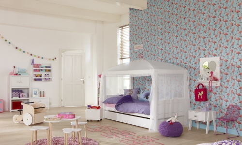 Life Time Kidsrooms kinderslaapkamers en tienerslaapkamers 4 in 1 bed ( peuter, gewoon bed, hemelbed en halfhoogslaper)
