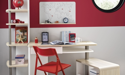 Model Mistral van Gautier. Bureau met bibliotheek