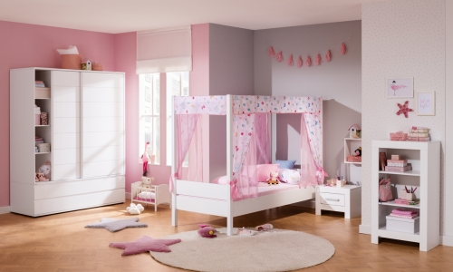 Ledikant fiona als hemelbed